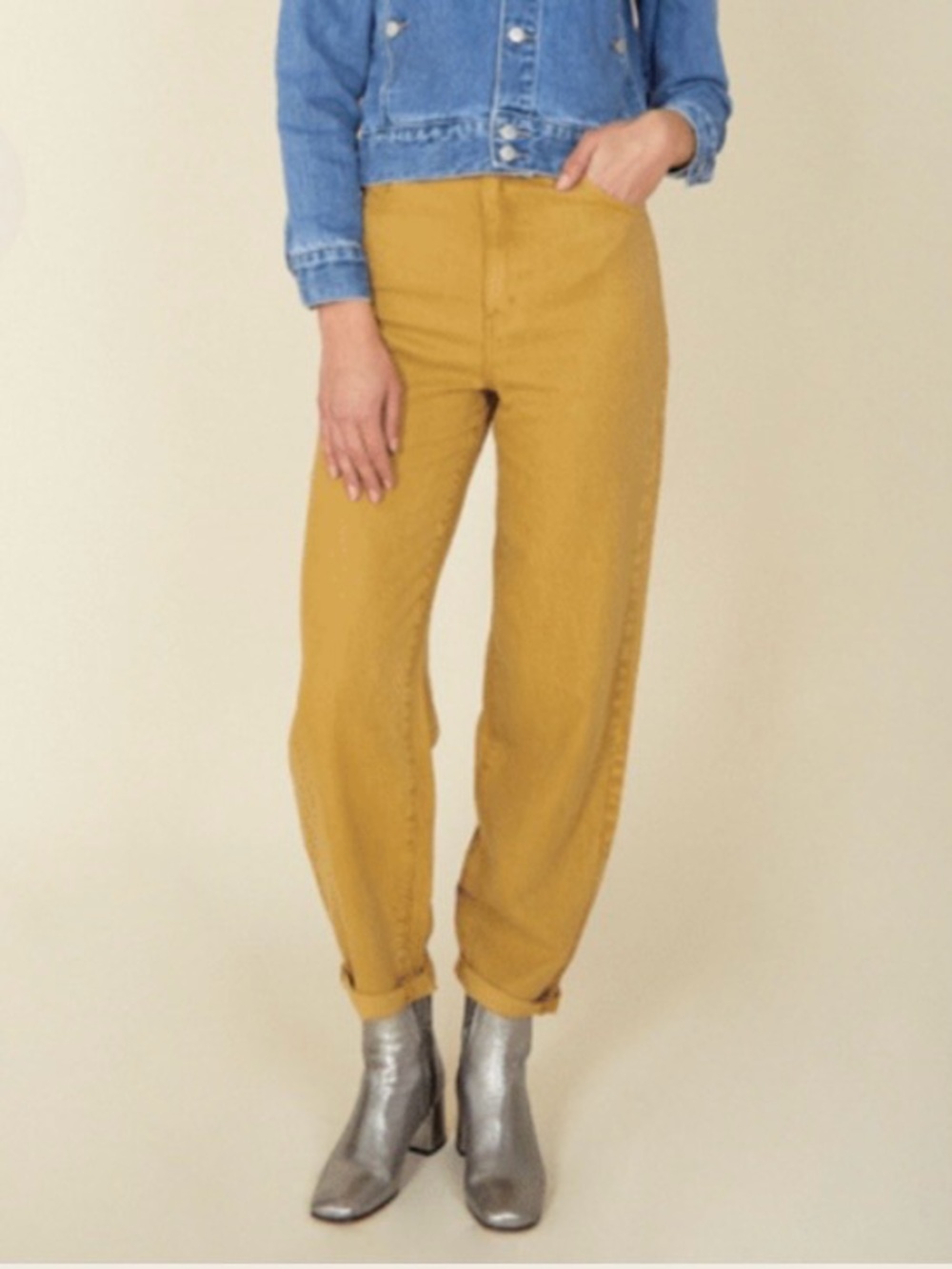 NWT Rolla’s Genie Jean Cotton Lyocell Barrel Balloon Leg Pant Pants